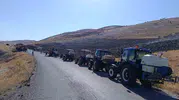 Malatya Doğanşehir kırsalında alevlerle zorlu mücadele