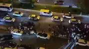 Diyarbakır trafiğinde kaza İki araç çarpıştı