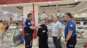 Bozüyük’te polisten esnafa ve vatandaşa yakın takip