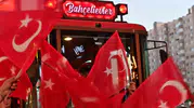 Bahçelievler sokaklarında 15 Temmuz yürüyüşü ve protesto
