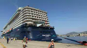Bodrum dev yolcu gemisi Mein Schiff 5’i ağırlıyor