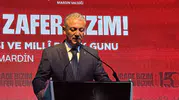 Mardin sokaklarında 15 Temmuz nöbeti ve demokrasi vurgusu