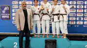Manisalı judocular Avrupa minderinde devleşti