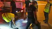 Aydın’da mazgala sıkışan kedi için iki saatlik seferberlik