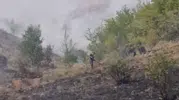 Çankırı Dutağaç köyünde korkutan arazi yangını kontrol altına alındı