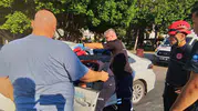 Antalya Meltem’de zincirleme kaza Otobüs iki araca çarptı