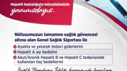 Bakan Işıkhan hepatit tedavisi desteğini açıkladı