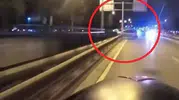 Bursa trafiğini karıştıran kaza kask kamerasında