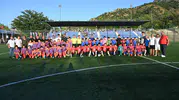 Isparta’nın genç yetenekleri yeşil sahada buluştu