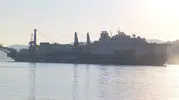 Dev boru döşeme gemisi İstanbul Boğazı'nı kilitledi