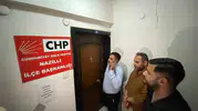 CHP Nazilli binasında kilitli kapılar ardında yaşanan gerginlik