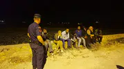 İzmir kıyılarında gece operasyonu