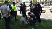 Adıyaman'da ani manevra kaza getirdi