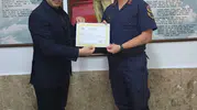 Gölbaşı'nda görev süresi dolan jandarma personeline veda töreni