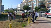 Manavgat’ta kavşak kazası 4 kişi hastanelik oldu