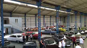 Kayseri'de sanayi hangarı nostalji garajına dönüştü