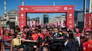 15 Temmuz şehitleri için İstanbul yollarında dev sürüş