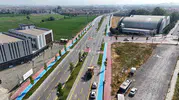 Sakarya yollarında boya mesaisi başladı