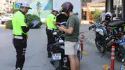 Aydın trafiğinde motosikletlere sıkı denetim