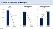 Türk Lirası mevduatları son 11 yılın zirvesine tırmandı