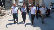 Uşak belediye yönetimi sanayi sitesinde esnafın kapısını çaldı
