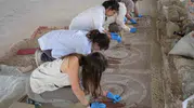 Kastamonu’da bin 800 yıllık Roma villasının mozaikleri gün yüzüne çıkıyor
