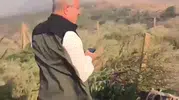Çanakkale Sarıcaeli köyünde orman yangını paniği