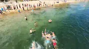Erdek kıyılarında boğulma tehlikesi geçiren vatandaş son anda kurtarıldı