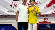 Arabanlı sporcu Ahmet Öztürk bölge şampiyonasına gidiyor