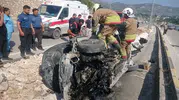 Hatay’da direksiyon hakimiyetini kaybeden sürücü kaza yaptı