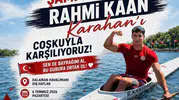 Köyceğizli şampiyon Rahmi Kaan Karahan evine dönüyor