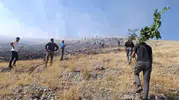 Malatya Doğanşehir’de alevler dağlık alana sıçradı