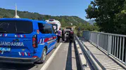 Zonguldak Alaplı yolunda motosiklet kazası Bir yaralı