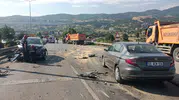 Samsun trafiğini felç eden zincirleme kaza