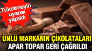 Çikolata tutkunlarına kritik uyarı: Dolabınızı hemen kontrol edin