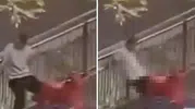 Çocuk parkında mide bulandıran anlar: Etrafı kolladı, rezalete imza attı