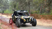 Vezirköprü ormanlarında offroad heyecanı