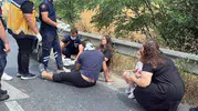 Çorlu'da motosiklet kazası aileyi hastanelik etti