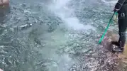 Andırın'da şelaleye giren 39 yaşındaki adam hayatını kaybetti