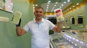 Kilisli dondurmacıdan 400 liralık top dondurmaya sert tepki