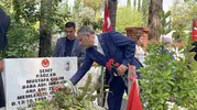 Osmaniye 15 Temmuz şehitlerini kabirleri başında andı