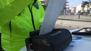 Kırıkkale trafiğinde dronlu takip 11 sürücüyü yakalattı