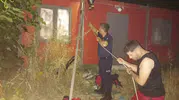 Balıkesir'de itfaiyeden kuyuya düşen kedi operasyonu