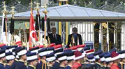 Trump Ankara’ya geldi ve Külliye’de törenle karşılandı