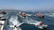 Yalova’da denizlerdeki bağımsızlığımızın 100’üncü yılı kutlandı