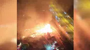 Ankara Yenimahalle’deki palet deposunda korkutan yangın