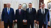 Bilecik heyeti Ankara’da Adalet Bakanı Gürlek ile bir araya geldi