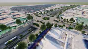 Turgutlu trafiğini rahatlatacak dev kavşak projesi için düğmeye basıldı
