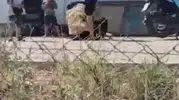 Hatay’da çocukların gözü önünde dehşet anları
