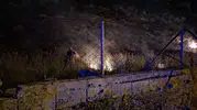 Samandağ’da makilik alan alevlere teslim oldu